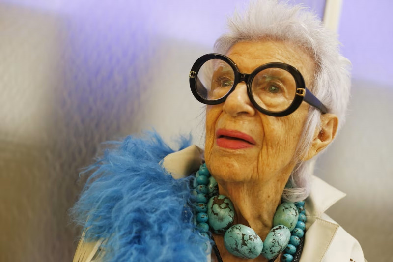Iris Apfel foi um dos maiores ícones da moda mundial