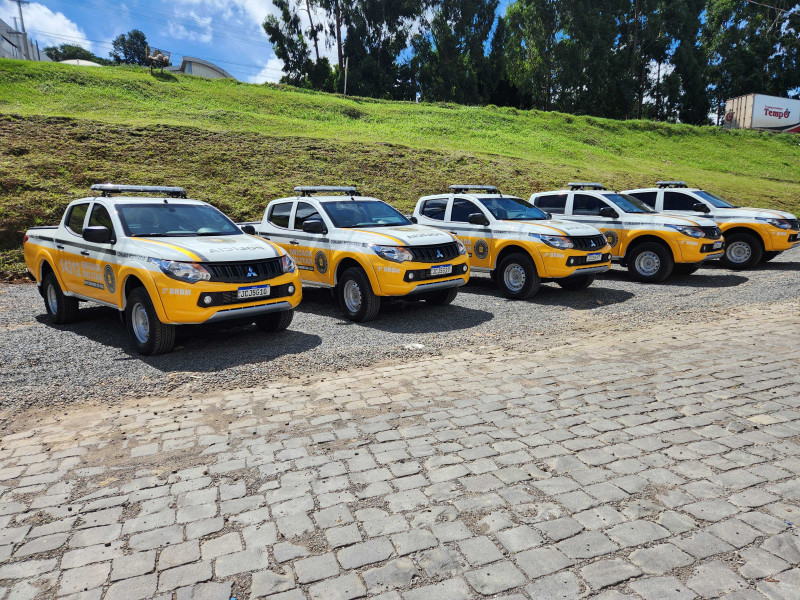 Caminhonetes foram compradas pela concession&aacute;ria CSG e repassadas aos batalh&otilde;es