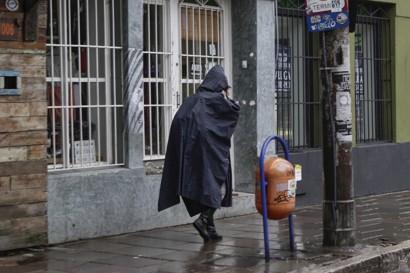 Em Porto Alegre, são esperados acumulados de chuva na ordem de 85 milímetros