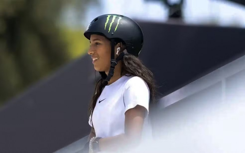 Presença certa em Paris 2024, Rayssa Leal é campeã do skate street em Xangai