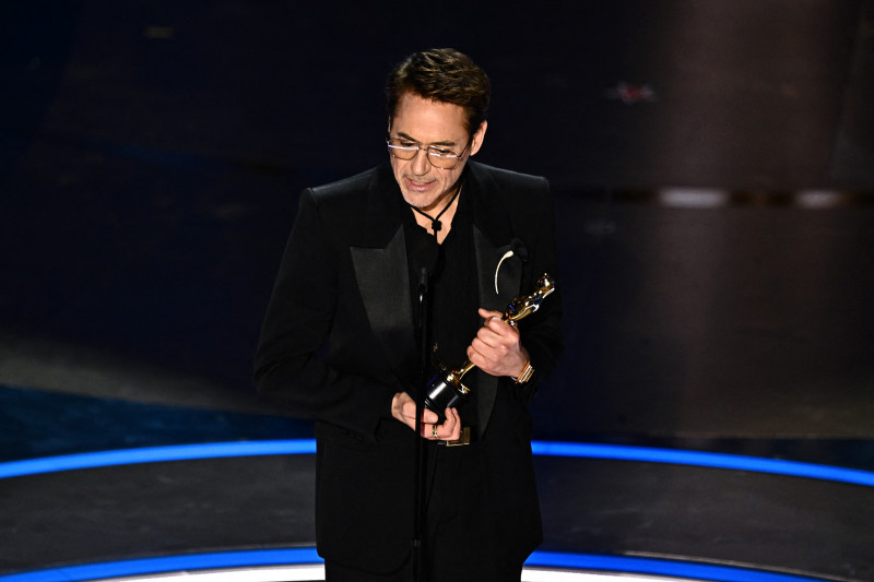 No Oscar 2024, Robert Downey Jr. agradeceu sua esposa, Susan, por mudar sua vida