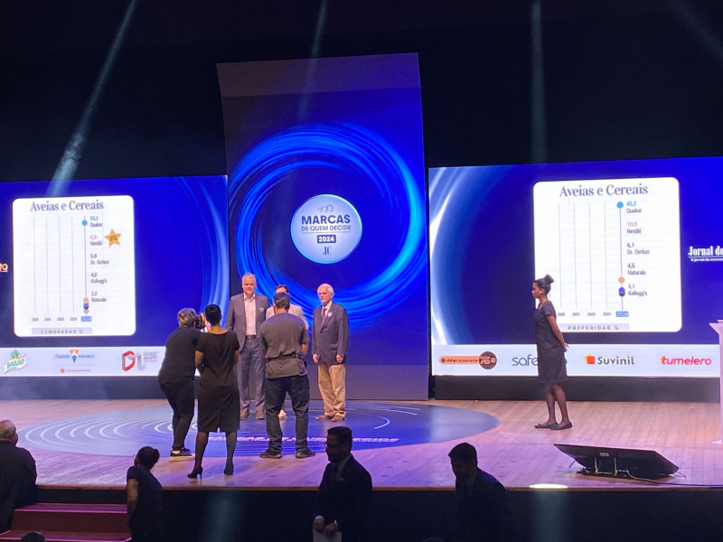 A categoria Aveias e Cereais é uma das novidades do Marcas de Quem Decide 2024