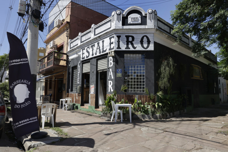 O Estaleiro Bar fica na rua Moura Azevedo, n&ordm; 447 Foto: T&Acirc;NIA MEINERZ/JC