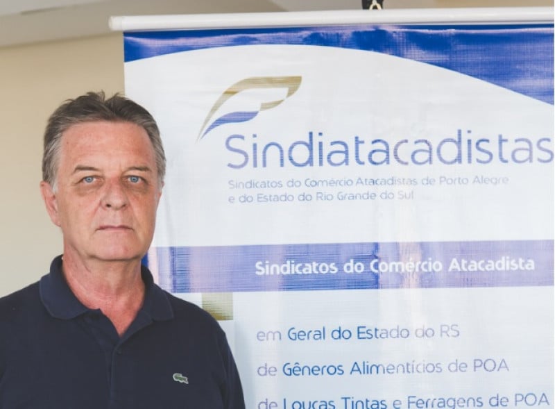 Luiz Henrique Hartmann é vice-presidente do Sindicato do Comércio Atacadista do Estado do RS