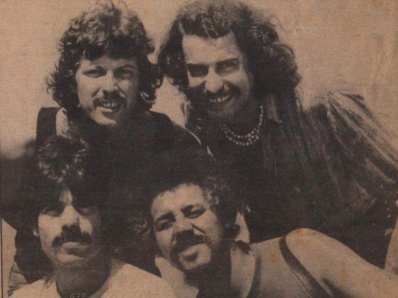 Banda Eureka, com Claudio Vera Cruz, Hermes Aquino, Zé Vicente Brizola e Paulinho Soares