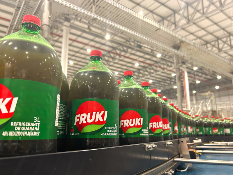 minuto varejo - fruki - bebidas - Fruki - Guaraná - 3 - litros - embalagens - refrigerante - fabrica Paverama