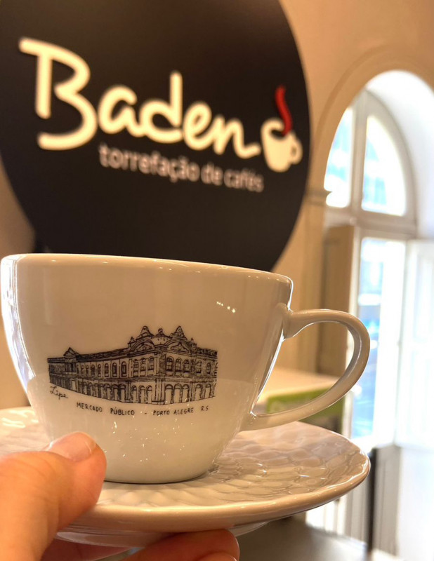 A nova unidade da Baden no Mercado Público deve abrir as portas em abril Foto: BADEN/DIVULGAÇÃO/JC