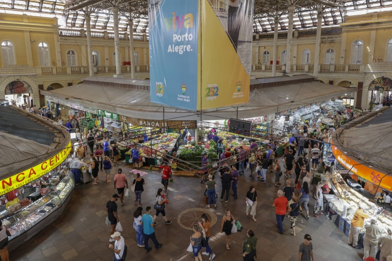 Mercado Público é um dos locais mais queridos pelos porto-alegrenses