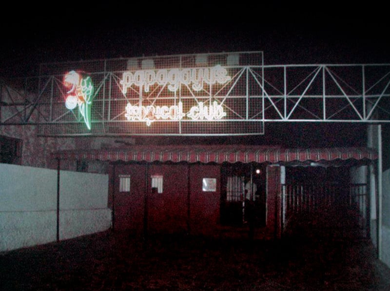 Fachada do Papagayu's (em foto de 1978) marcou paisagem do bairro Floresta