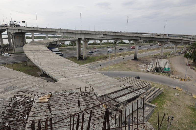 DNIT não divulga prazo para conclusão das alças de acesso da nova ponte do Guaíba