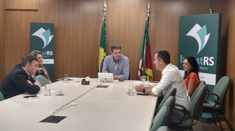 Polo (c) diz que eventos com essa temática têm a capacidade de colocar o RS no radar dos investidores em energias renováveis