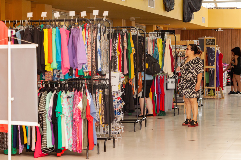 O foco da feira s&atilde;o as pe&ccedil;as acima do manequim 46 Foto: BPSPOA/DIVULGA&Ccedil;&Atilde;O/JC