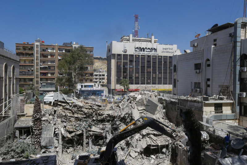 A tensão no Oriente Médio aumentou depois que o consulado iraniano em Damasco, na Síria, foi bombardeado em 1º de abril