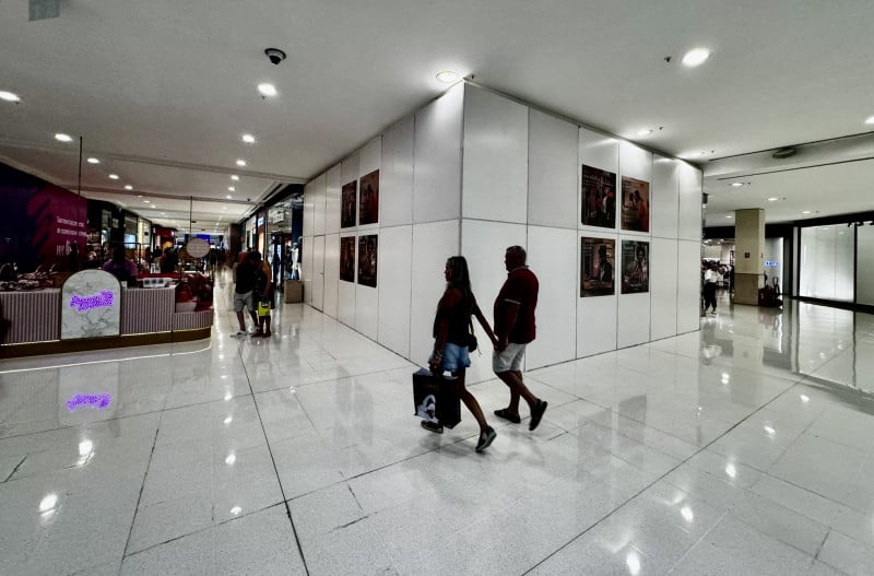 UGG (tapume, à direita) e Me.linda ficarão na mesma área do Iguatemi Porto Alegre