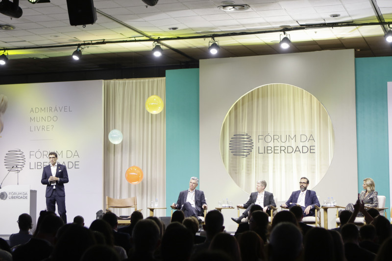 Painel no Fórum da Liberdade abordou a liberdade de imprensa e de expressão