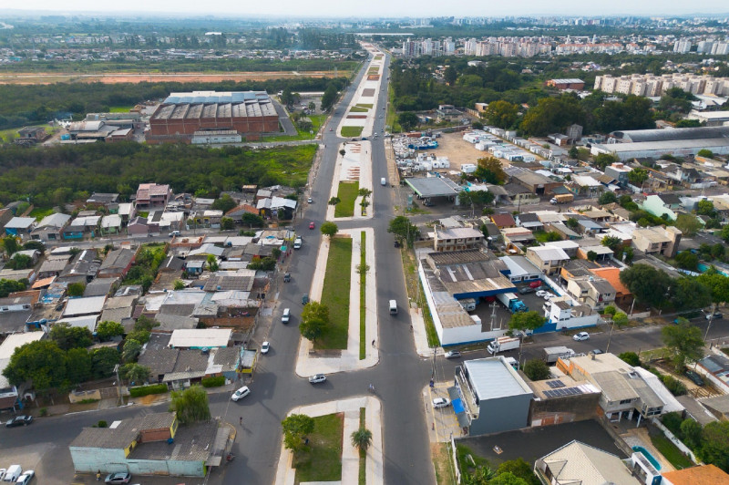 Via, que está sendo construída em paralelo à BR-448, pretende reduzir o tempo de deslocamento até POA