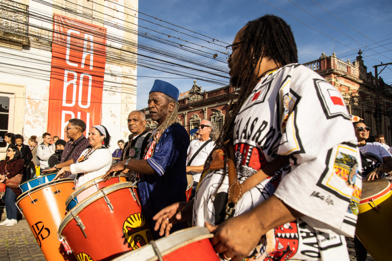 Terceira edição do Festival Cabobu, a festa dos tambores, foi realizada em 2023 e festejou a cultura negra
