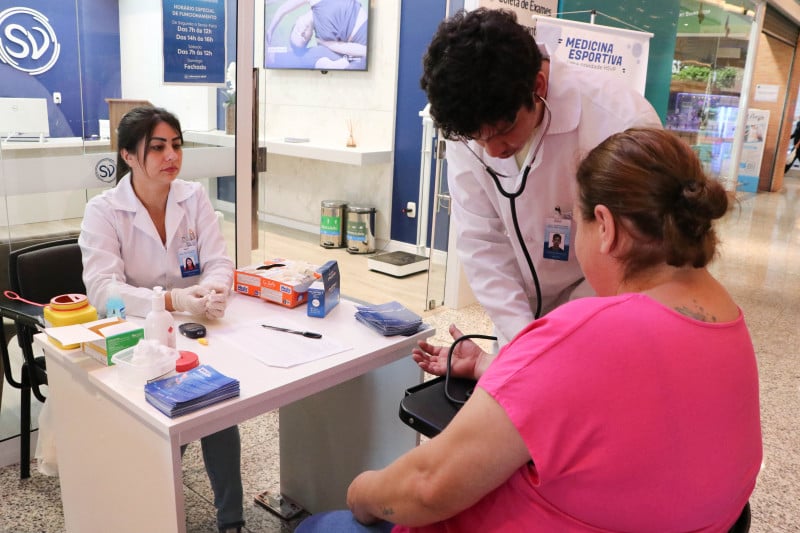 Equipe da Medicina do Esporte do HSVP vai realizar consultas, além de testes físicos, avaliações cardiológicas e exames laboratoriais.