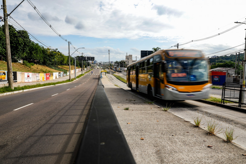 Com liberação do trânsito na avenida Tronco, oito linhas do transporte coletivo terão alterações de itinerário 