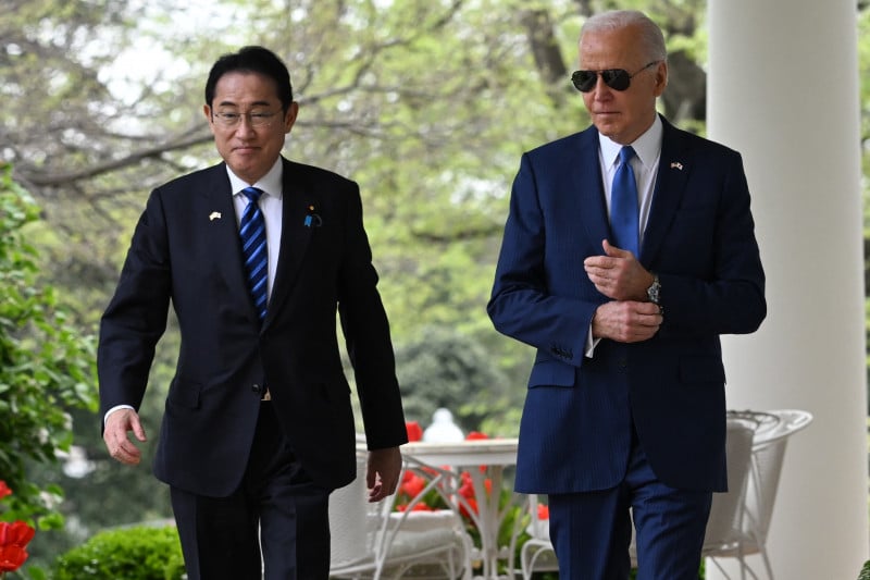 Este é o 12ª encontro de Biden e Kishida desde a posse do democrata