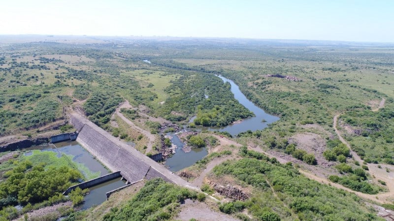 Barragem Taquarembó, entre Dom Pedrito e Lavras do Sul, terá água para irrigar 52,6 mil hectares