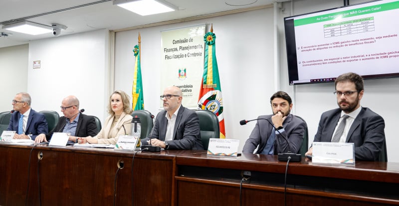 Federações apresentam alternativas ao aumento do ICMS no RS