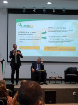 Sescon-RS discute nova norma sobre benefícios fiscais