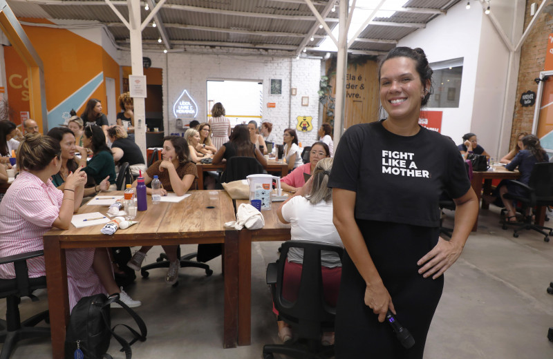 Espaço fica dentro da Arca Hub, do Grupo Sai do Papel