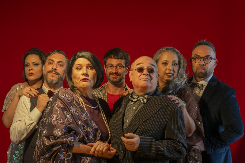 Comédia dirigida por Zé Adão Barbosa, a encenação A Força da Arte - O Heptameron cumpre temporada no Teatro Oficina Olga Reverbel até o próximo domingo