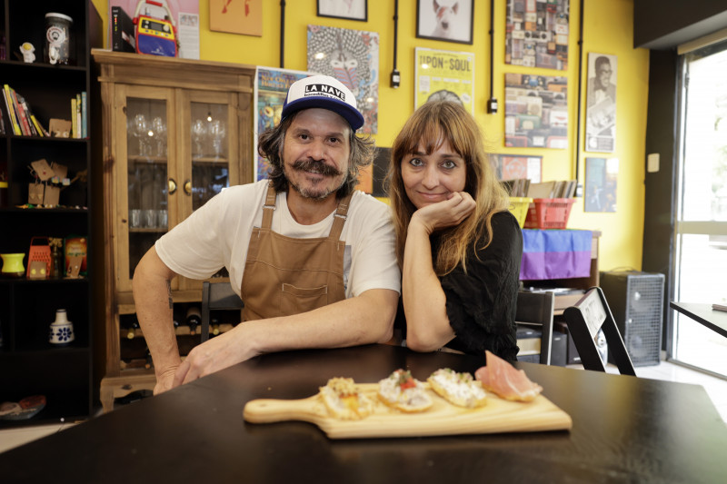 Luciano Fernandes e Sara Cadore comandam juntos o Espaço Nave