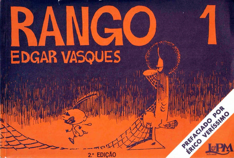 Livro com tiras do personagem Rango foi o mais vendido na Feira do Livro de 1974