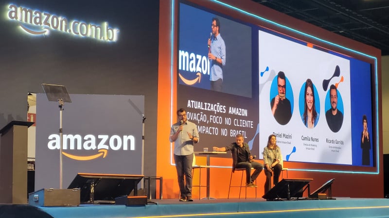 Relatório de investimentos foi divulgado no Amazon Conecta, evento para vendedores da plataforma, realizado em São Paulo