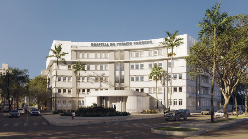 Fachada revitalizada dever&aacute; ser entregue at&eacute; o final deste ano