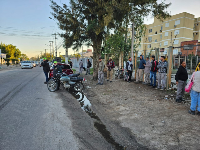 Profissionais de Pelotas se reuniram na manhã desta quinta-feira