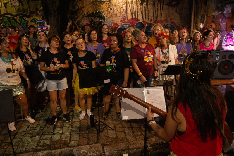 Primeira edição de 2024 do projeto 'Imersão Batucas' será ministrada pelas artistas Biba Meira, Julia Pianta e Raquel Pianta