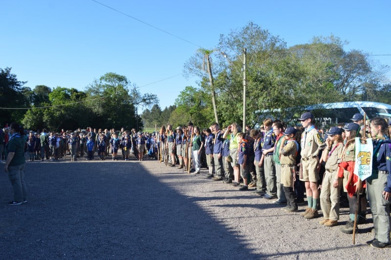 São esperados cerca de 100 escoteiros para a realização de atividades em meio à natureza local