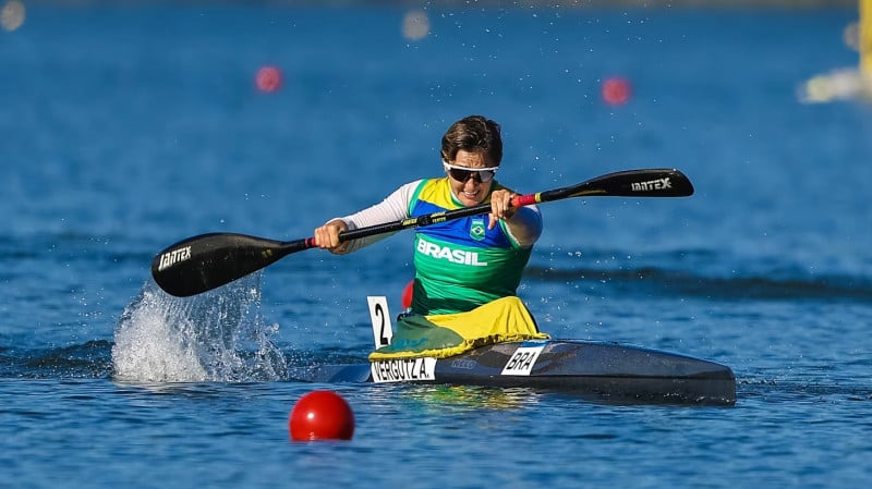 Ana Paula Vergutz será a primeira mulher a competir na canoagem pelo Brasil em uma Olimpíada