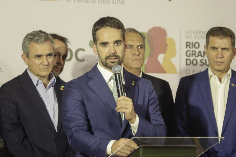 O governador Eduardo Leite afirmou que serão entregues serviços "com qualidade e agilidade"