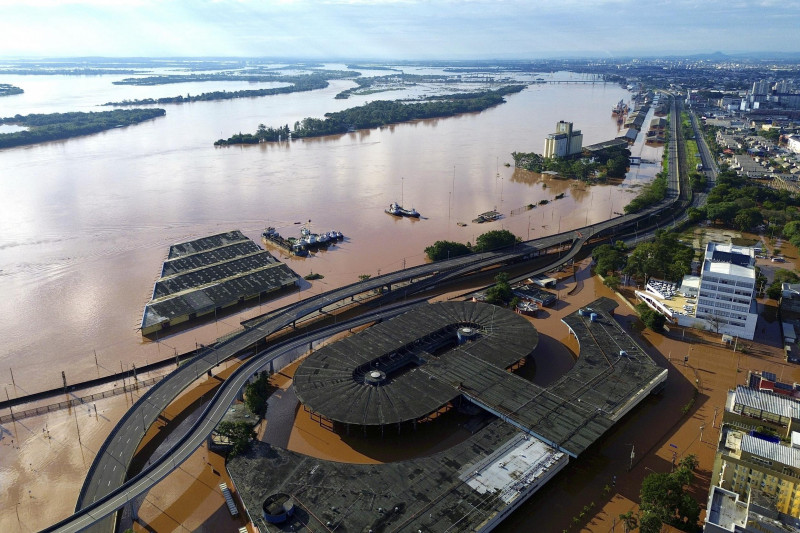 na maior parte das medições realizadas nesta segunda-feira (06), nível se manteve estável nesta mesma cota