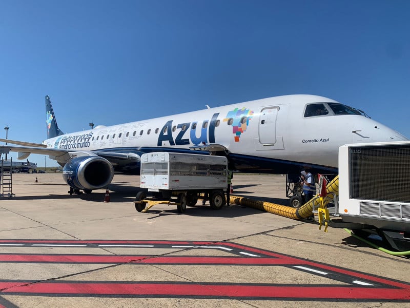 Expansão da Azul: 21,16 milhões de passageiros até agosto