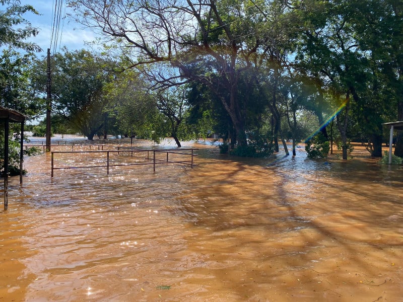 Medição apontava rio Uruguai com 13,86 metros nesta quarta-feira