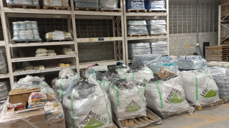 Leroy Merlin já doou o equivalente a R$ 2 milhões em mais de 40 mil itens ao RS