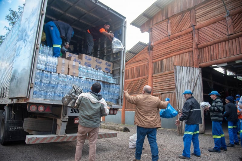 Duas carretas cheias vieram da cidade tocantinense, a mais de 3 mil km de dist&acirc;ncia