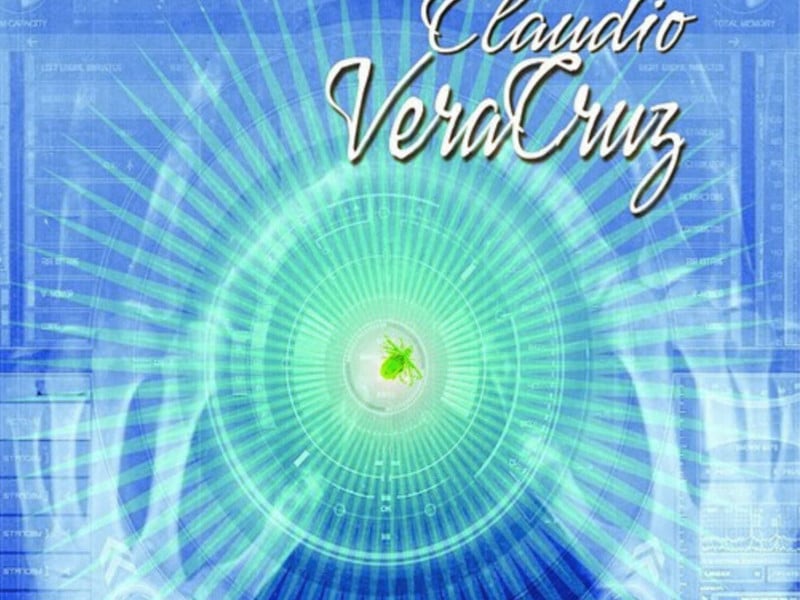 Detalhe da capa do disco 'Vagalume', de Claudio Vera Cruz