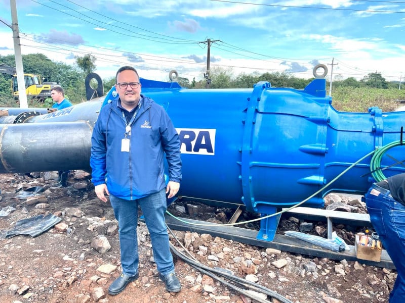 Equipamento tem capacidade de suc&ccedil;&atilde;o de 3.300 litros por segundo