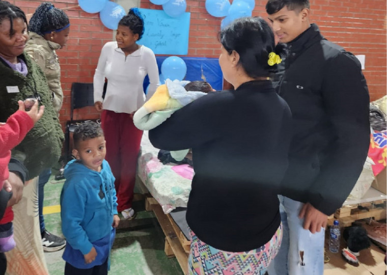  Laurilely havia chegado ao abrigo no dia 2 de maio, com 37 semanas de gravidez