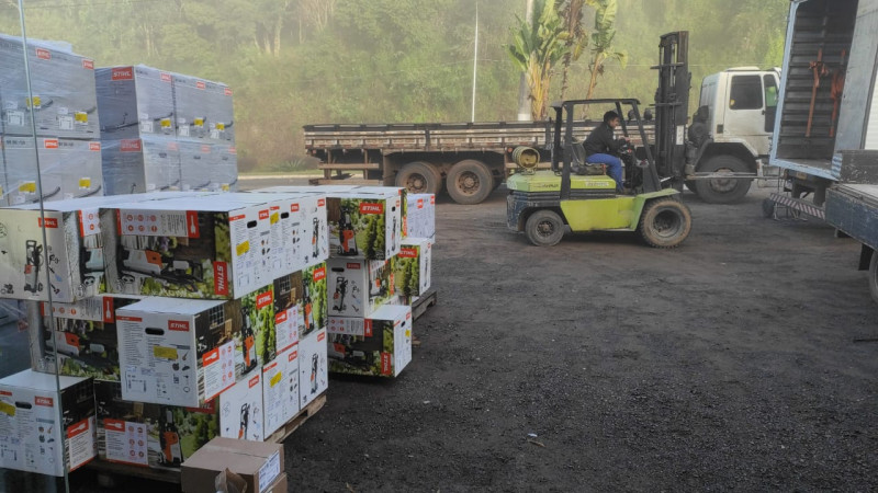 Amcham RS, em parceria com a Icatu Seguros, intermediou a compra de lavadores e sopradores profissionais da Stihl, por preço reduzido