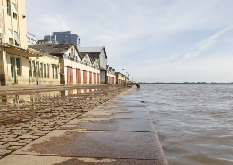 Afluentes do Guaíba apresentaram, entre domingo e segunda-feira, rápida elevação