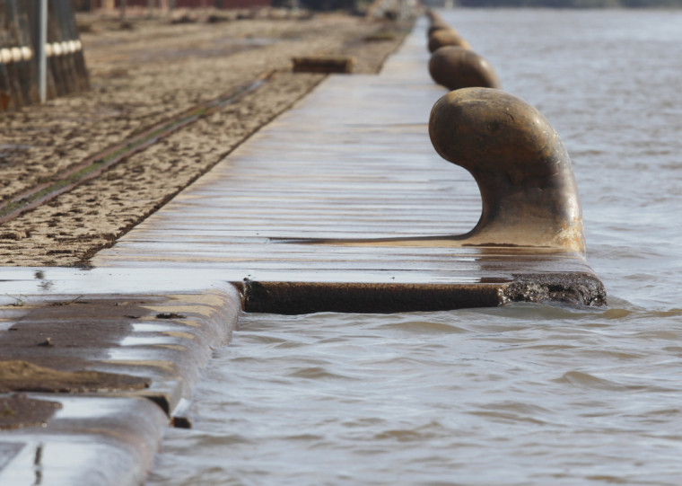 A medição aponta que o nível do lago está em 3,46 m neste domingo