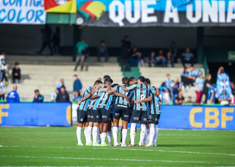 O jogo entre Grêmio e Bragantino terminou com derrota para o tricolor gaúcho